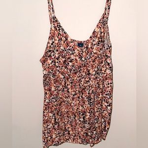Floral strap blouse